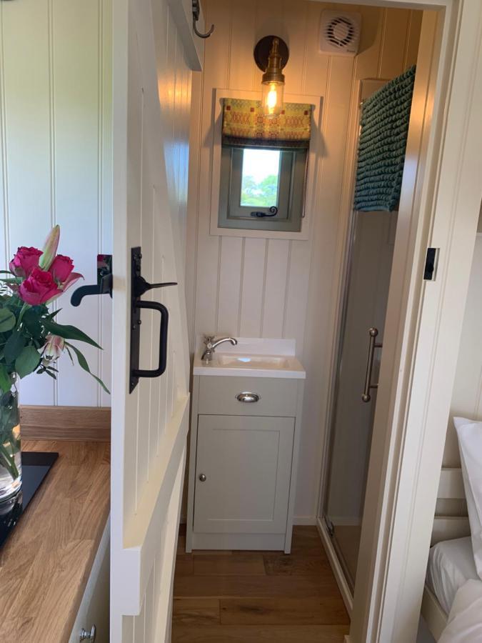 The Woolly Sheep Shepherd Huts Whitland المظهر الخارجي الصورة